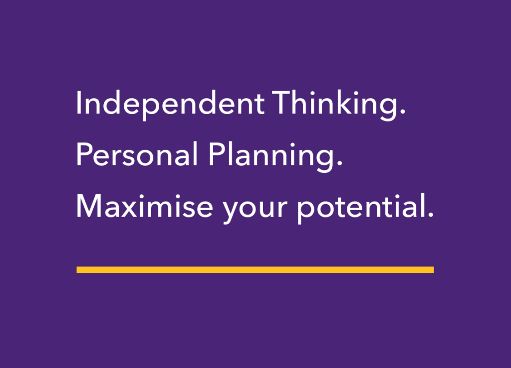 Maxim Financial Services - Independent Thinking / Personal Planning / Maximise your potential